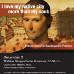 Politics and Art in Machiavelli's Florence
