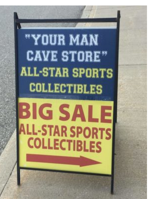 Man cave sign